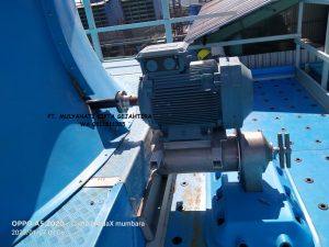 alignment shaft motor cooling tower
