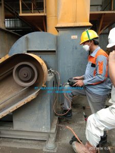 jasa balancing onsite fan dust collector